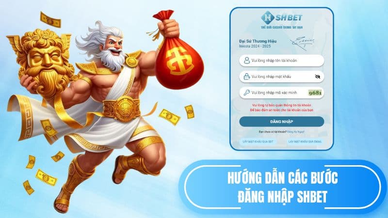 Giao diện màn hình khi thực hiện login vào hệ thống