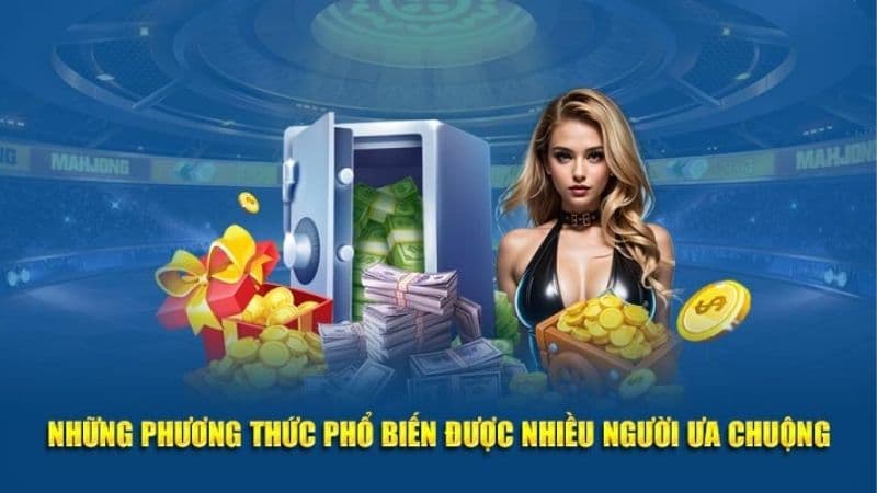 Các phương thức phổ biến được dùng cho giao dịch SHBET